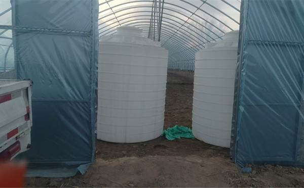 峪泉镇塑料大桶交付成功